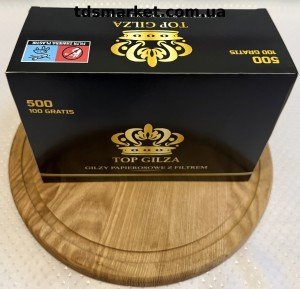 Гильзы чорные Top Gilza 500 шт 